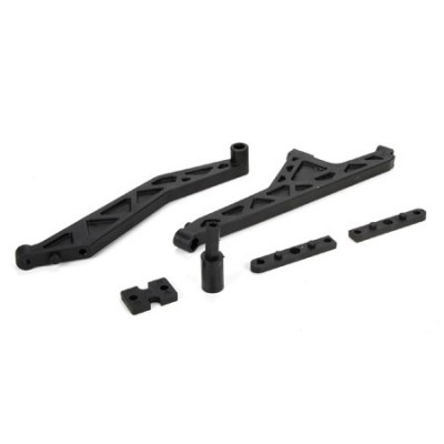 [˾ũ] LOS251037 [TEAM LOSI] FR/RR Chassis Brace & CNTR Diff Spcr: Monster Truck XL