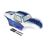 [TEAM LOSI] Body, Painted, White: Monster Truck XL ٵ ()