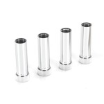 [TEAM LOSI] Shock Body, 1.2, Non-Thread, Silver(4): NCR2.0
