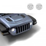 14259 [Ʈ ī] Transparent Headlight Cover for AXIAL SCX10 III