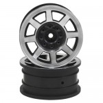 [jconcepts] JConcepts Vengeance 1.9 Rock Crawler Wheels (2) (Chrome)