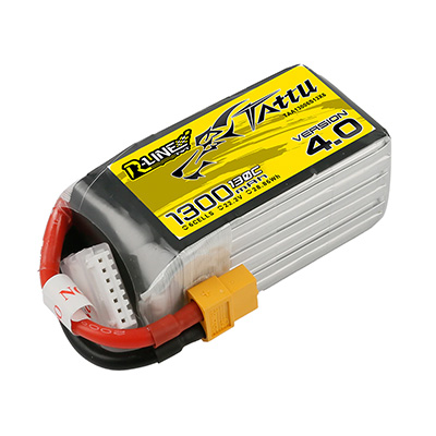 [�˾���ũ]  [TATTU] Ÿ�� R-Line 4.0 22.2V 1300mah 130C ��Ƭ������ ���͸� - XT60