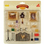 [Artesania-Latina] BA30044 1/12 ACCESORIOS DE SALON(Žǿ ׼Ʈ)