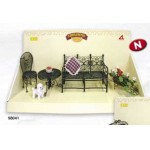 [Artesania-Latina] BA98041 1/12 MUEBLES JARDIN EN VERDE N 1 Ʈ(Ƽ̺, ,)