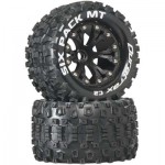[DURATRAX] Duratrax Six Pack MT 2.8 2WD Mounted Front C2 Black (2)