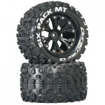 [DURATRAX] Duratrax Six Pack MT 2.8 2WD Mounted Rear C2 Black (2)