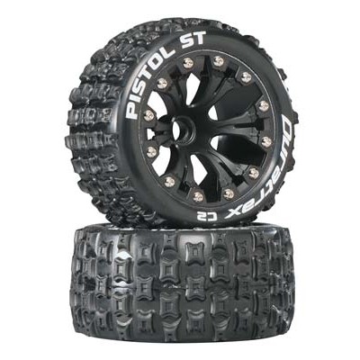 [˾ũ] DTXC3552 [DURATRAX] Duratrax Pistol ST 2.8 2WD Mounted Front C2 Black (2)