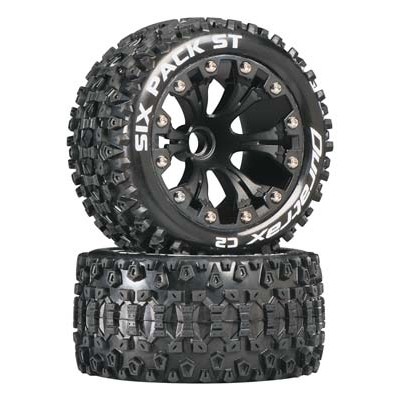 [˾ũ] DTXC3558 [DURATRAX] Duratrax Six Pack ST 2.8 2WD Mounted Front C2 Black (2)