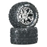 [DURATRAX] Duratrax Sidearm MT 2.8 2WD Mounted Rear C2 Chrome (2)