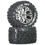 [DURATRAX] Duratrax Six Pack MT 2.8 2WD Mounted Front C2 Chrome (2