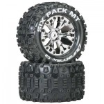 [DURATRAX] Duratrax Six Pack MT 2.8 2WD Mounted Rear C2 Chrome (2)