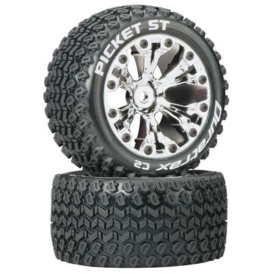 [˾ũ] DTXC3549 [DURATRAX] Duratrax Picket ST 2.8 2WD Mounted Rear C2 Chrome (2)