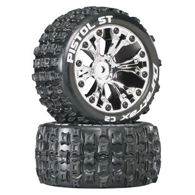 [˾ũ] DTXC3555 [DURATRAX] Duratrax Pistol ST 2.8 2WD Mounted Rear C2 Chrome (2)