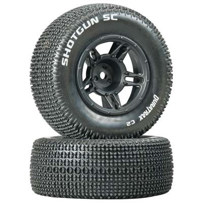 [˾ũ] DTXC3686 [DURATRAX] Duratrax 1/10 Shotgun SC Tire C2 Mounted Front Slash (2