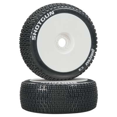 [˾ũ] DTXC3626 [DURATRAX] Duratrax 1/8 Shotgun Buggy Tire C3 Mounted White (2)