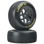[DURATRAX] Duratrax 1/10 Lineup SC Tire C2 Mounted SCTE 4x4 (2)