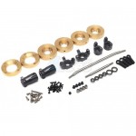 [Traction Hobby] Founder CVD Billet Alloy C-hub carrier Brass weight set ɼ