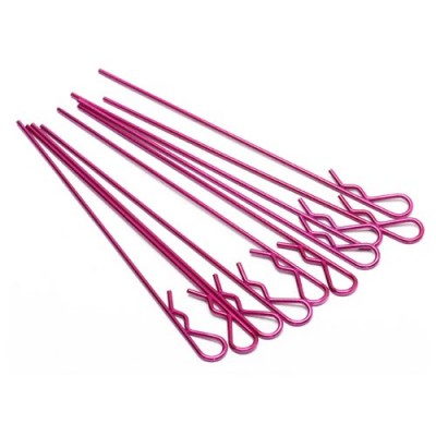 �˾���ũ 59914P [CPV RACING] Purple Long Large-ring Body Clips