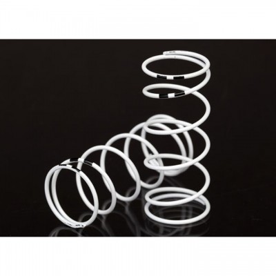 [�˾���ũ] AX7444 [Traxxas] AX7444 Spring, shock, white (GTR long) (0.767 rate black) (1 pair)