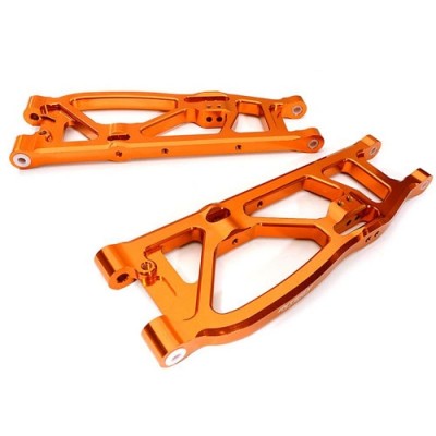 [�˾���ũ] C28732ORANGE [INTEGY] Billet Machined Front Lower Suspension Arm for Arrma 1/8 Kraton 6S BLX (AR330249�ɼ�)