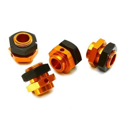 [�˾���ũ] C28667ORANGE [INTEGY] Billet Machined 17mm Wheel Adapters for Arrma Kraton 6S BLX Brushless Truggy C28667ORANGE