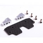 [Traction Hobby] Steering servo mount set��Carbon fiber)(Founder)