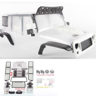 �˾���ũ THJ369 [Traction Hobby] Clear body set with sticker (CRAGSMAN �̵��� �ٵ�)