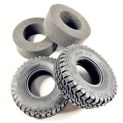 �˾���ũ TH01104 [Traction Hobby] Tire With Inner Foam(2pcs)