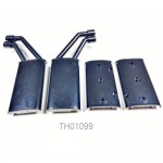 [Traction Hobby] Left/Right Pipes With Cover