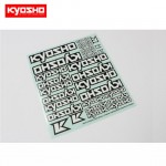 [KYOSHO] KYOSHO Logo Decal