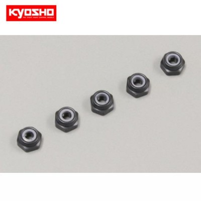 �˾���ũ KY1-N2630NA-GM [KYOSHO] Nut(M2.6x3.0)Nylon(Aluminum/Gunmetal/5pc