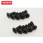 [KYOSHO] Flat Head Screw(Hex/M4x12/10pcs)