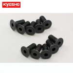 [KYOSHO] Flat Head Screw(Hex/M4x10/10pcs)