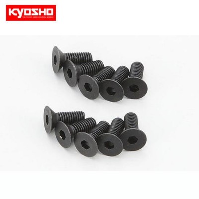 �˾���ũ KY1-S33008H [KYOSHO] Flat Head Screw(Hex/M3x8/10pcs)