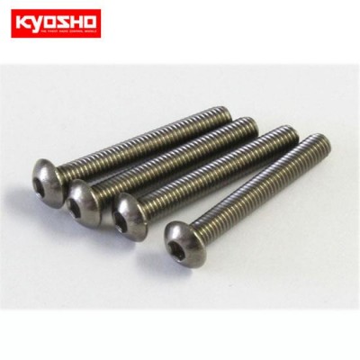 �˾���ũ KY1-S13022HT [KYOSHO] Button Screw(Hex/Titanium/M3x22/4pcs)