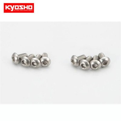 �˾���ũ KY1-S13006HT [KYOSHO] Button Screw(Hex/Titanium/M3x6/8pcs)