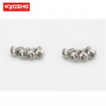 [KYOSHO] Button Screw(Hex/Titanium/M3x6/8pcs)