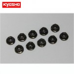 [KYOSHO] Nut(M3x3.7) Flanged (10pcs)