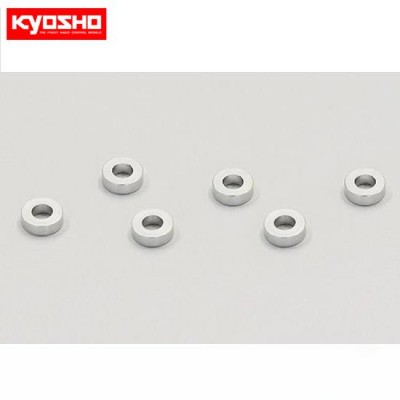 �˾���ũ KYW0142S [KYOSHO] Aluminum Color (2mm/Silver/6pcs)