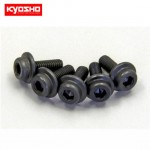 [KYOSHO] Cap Screw(M3x8/Flanged/5pcs)