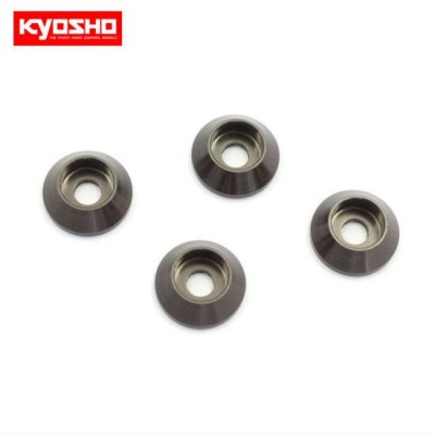 �˾���ũ KYW0148GM [KYOSHO] M3.0 Head Washer Gunmetal/4pcs)