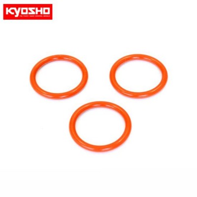 [�˾���ũ] KYORG18 [KYOSHO] Silicone O-Ring(P18/Orange) 3Pcs