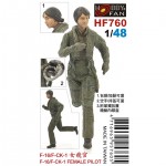 [AFV CLUB] BFHF760 1/48 F-16/F-CK-1 Female Pilot-1 Figure