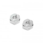 [TEAM LOSI] Clamping Rear Wheel Hexes, Aluminum: 22S