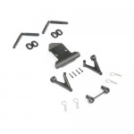 [TEAM LOSI] Front Bumper & Body Mount Set: 22S ST