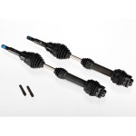 [Traxxas] AX6852R Driveshafts rear steel-spline constant-velocity (complete assembly) (2)