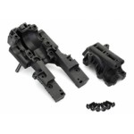 [Traxxas] AX8630 Bulkhead, front (upper and lower)/