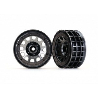 [�˾���ũ] AX8171 [Traxxas] AX8171 Method�� 105 2.2 Wheels (black chrome)
