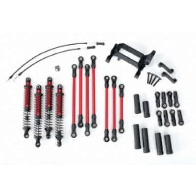 [�˾���ũ] AX8140R [Traxxas] AX8140R Red Long Arm Lift Kit