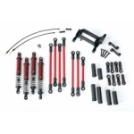 [Traxxas] AX8140R Red Long Arm Lift Kit